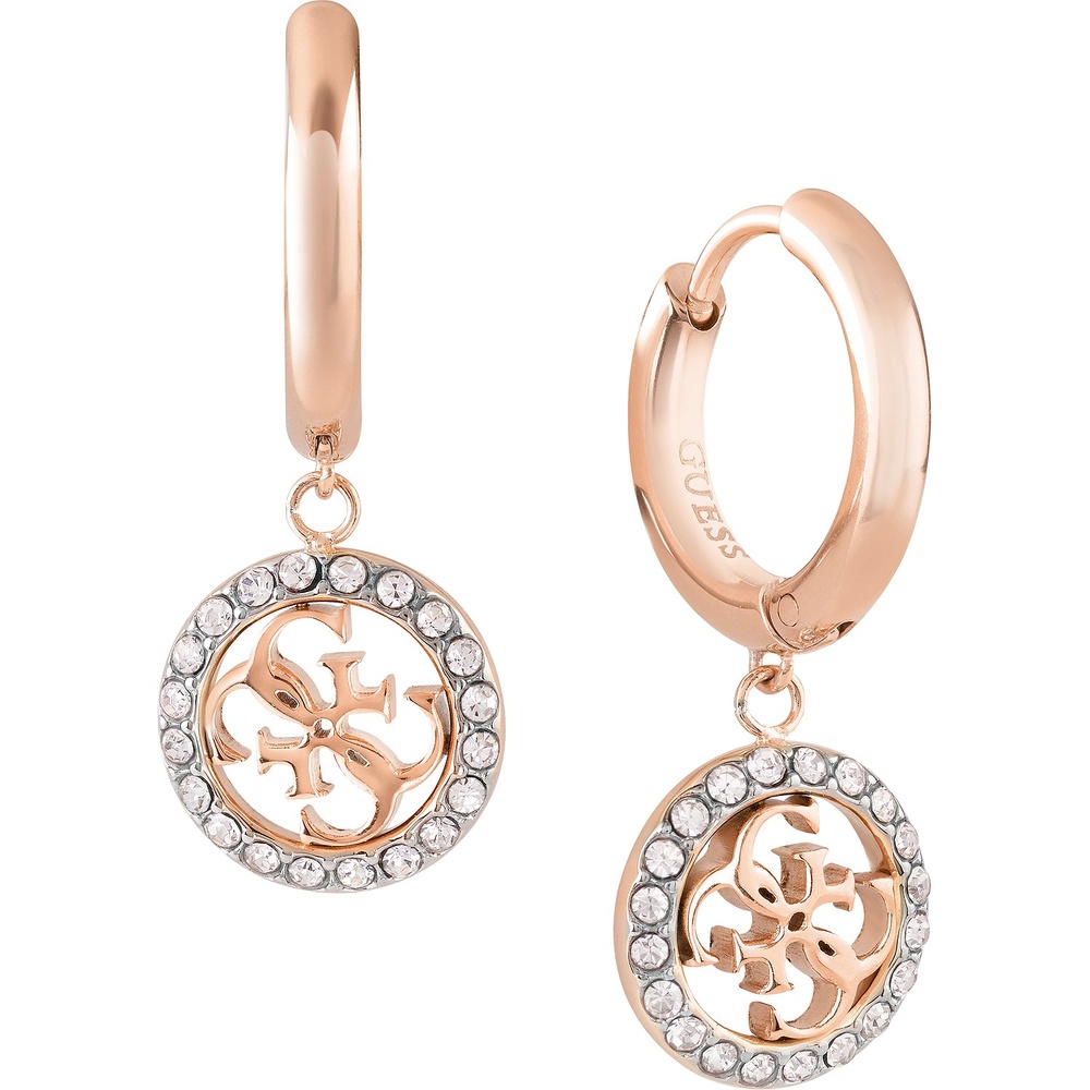 Guess Créoles Acier inoxydable Boucles d'oreilles