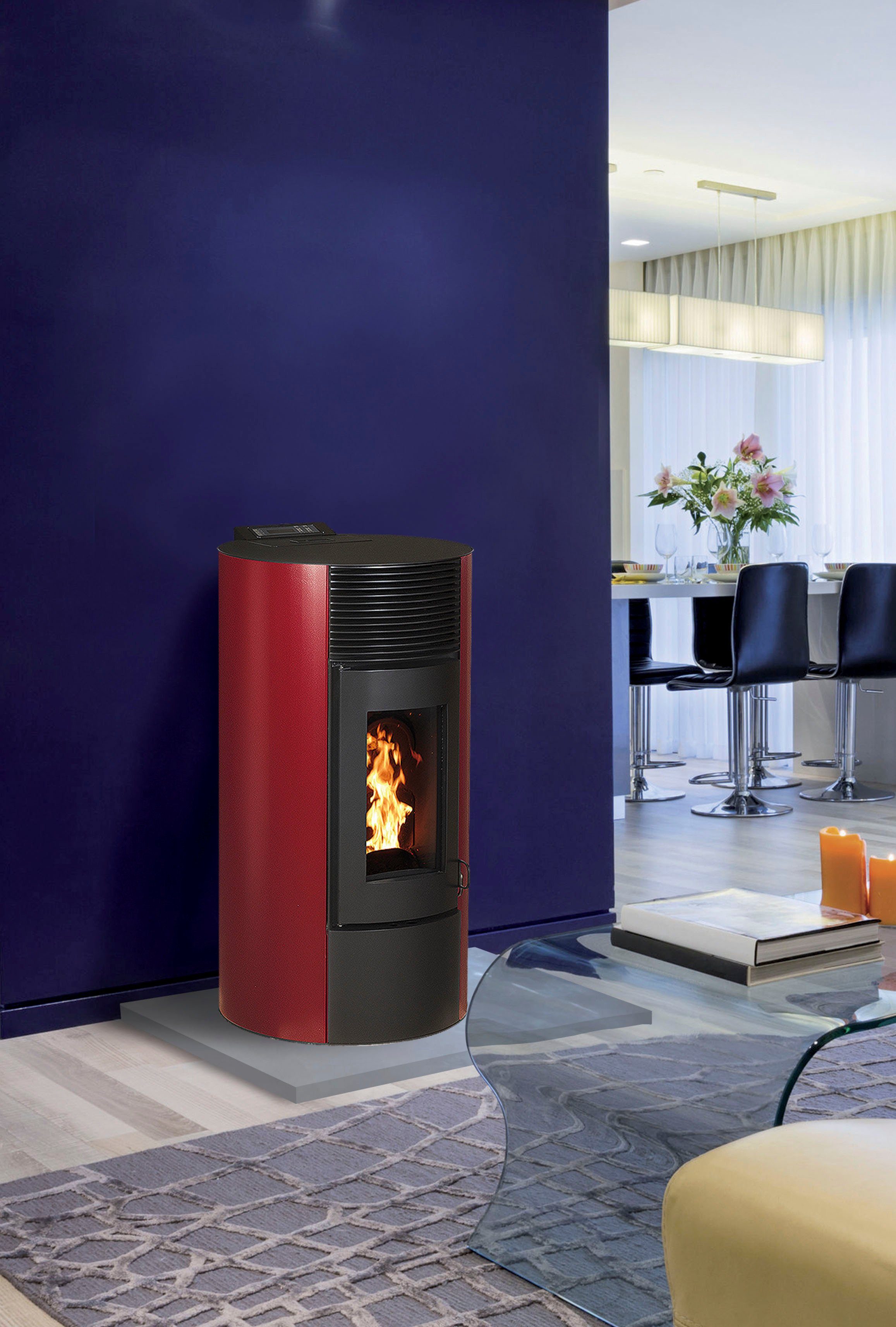 interstoves Pelletofen Amaury 9, 9,5 kW, Zeitbrand, (1-tlg)