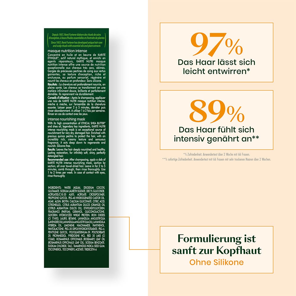 Rene Furterer Karité Nutri Maske 100 ml