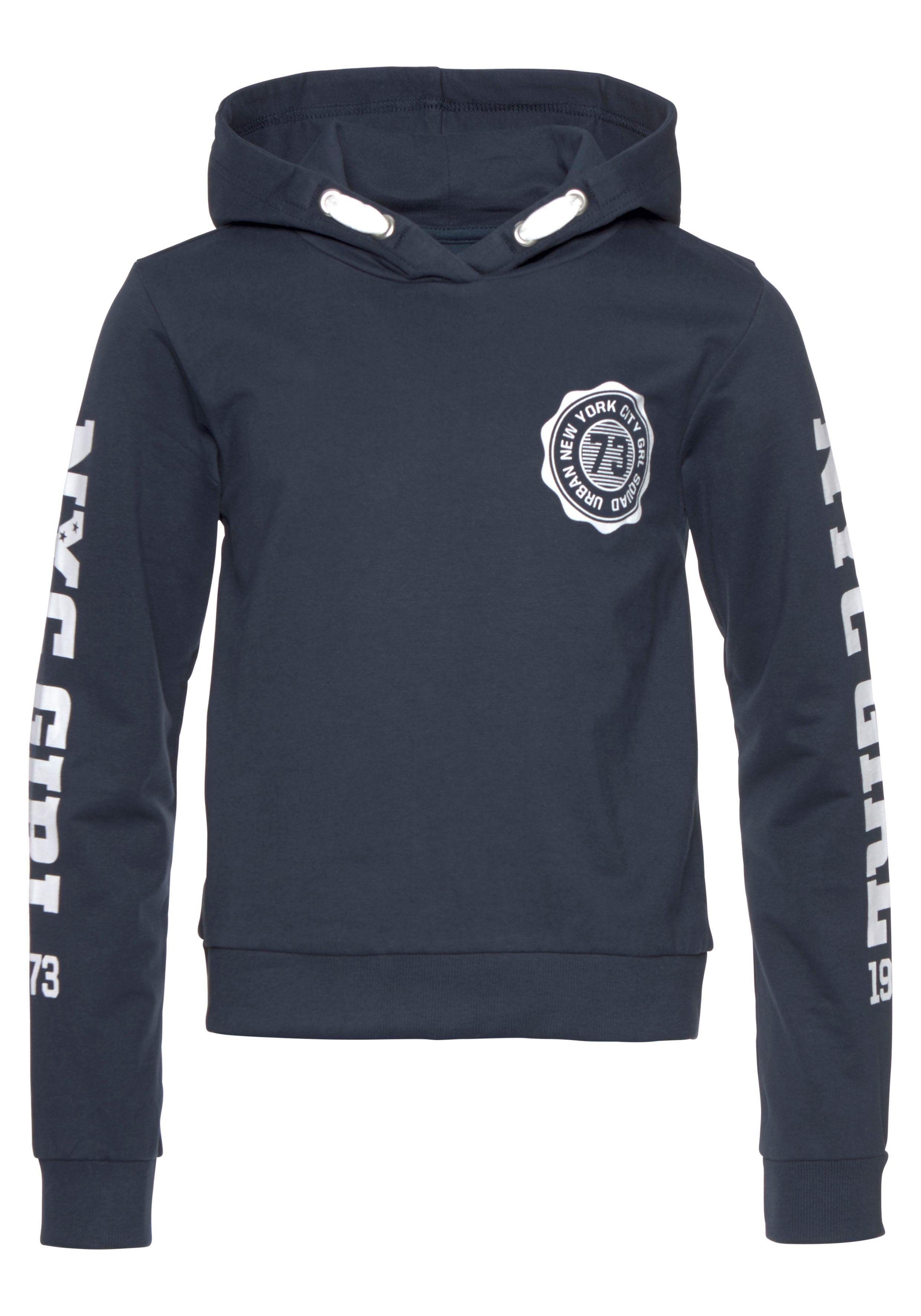 KIDSWORLD Kapuzensweatshirt in kurzer Form
