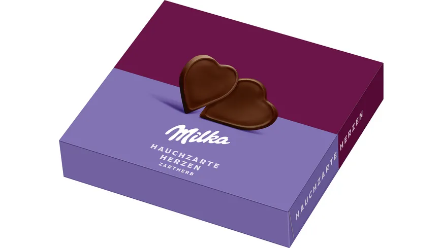 Milka I Love Milka Hauchzarte Herzen Zartherb 130 g