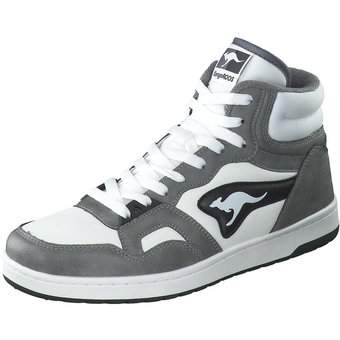 KangaROOS K-Slam Point Mid Sneaker in grau