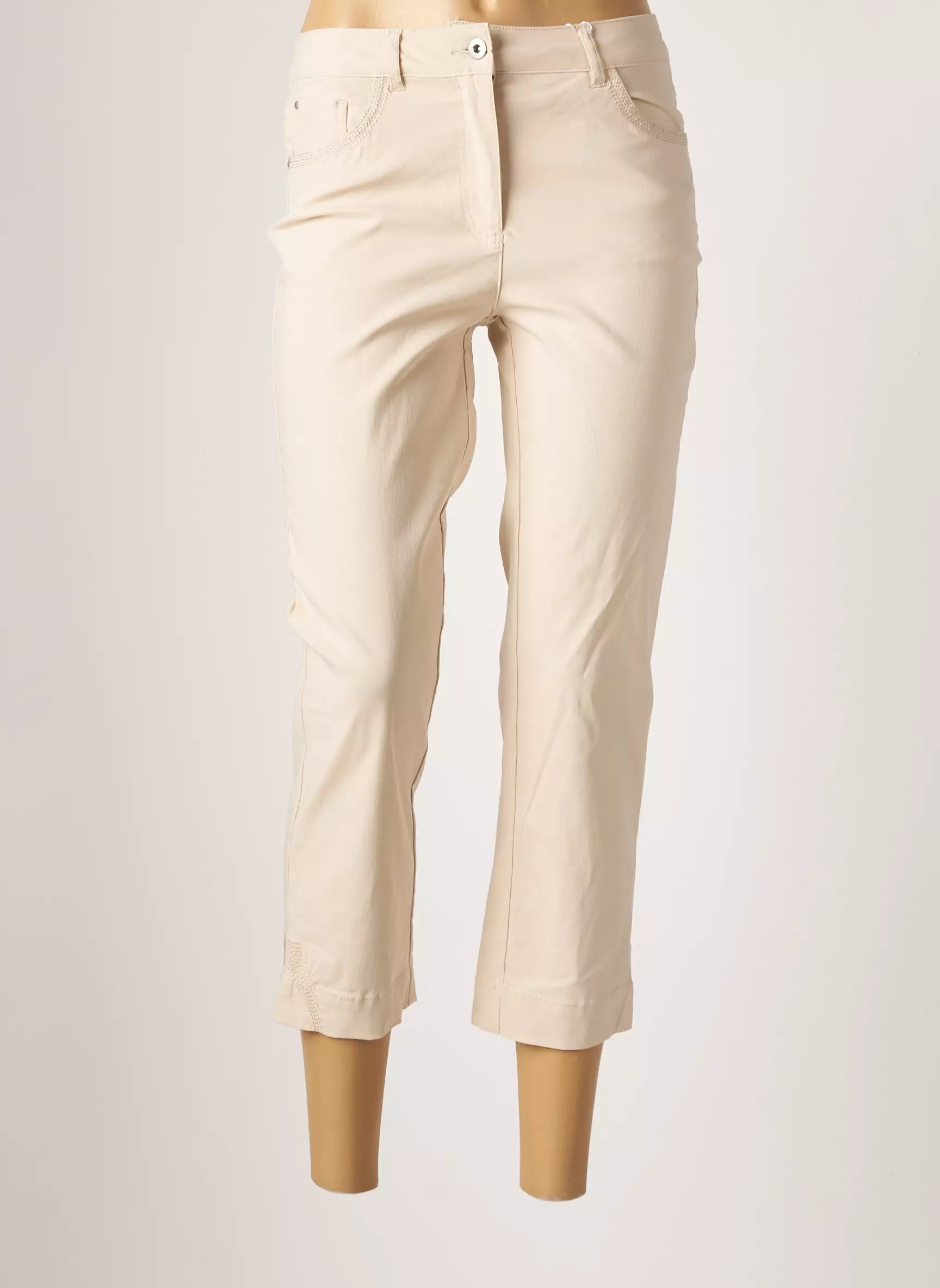 Diane Laury Pantacourts Femme couleur beige