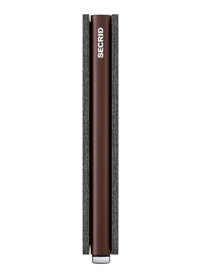 Porte-cartes Secrid Slimwallet Dusk marron foncé