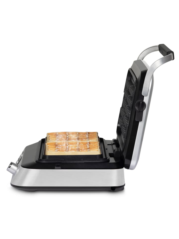 HKoenig Waffeleisen GFX800 Edelstahl und Schwarz günstig kaufen onesize