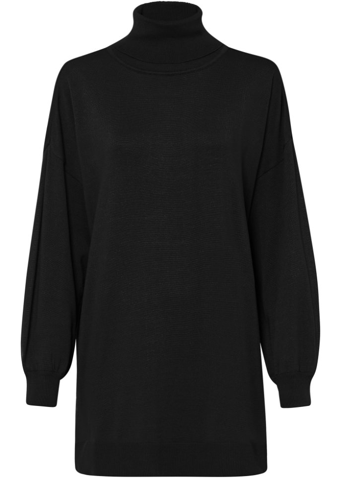 Langer Rollkragenpullover