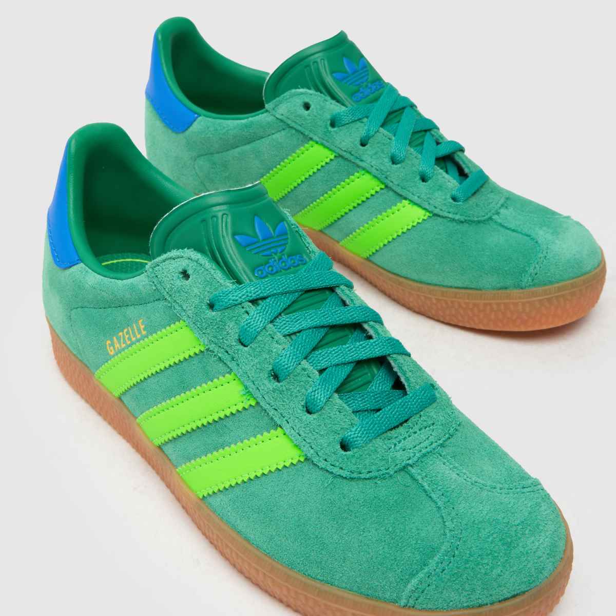 adidas zöld multifunkciós Gazelle fiú junior cipők