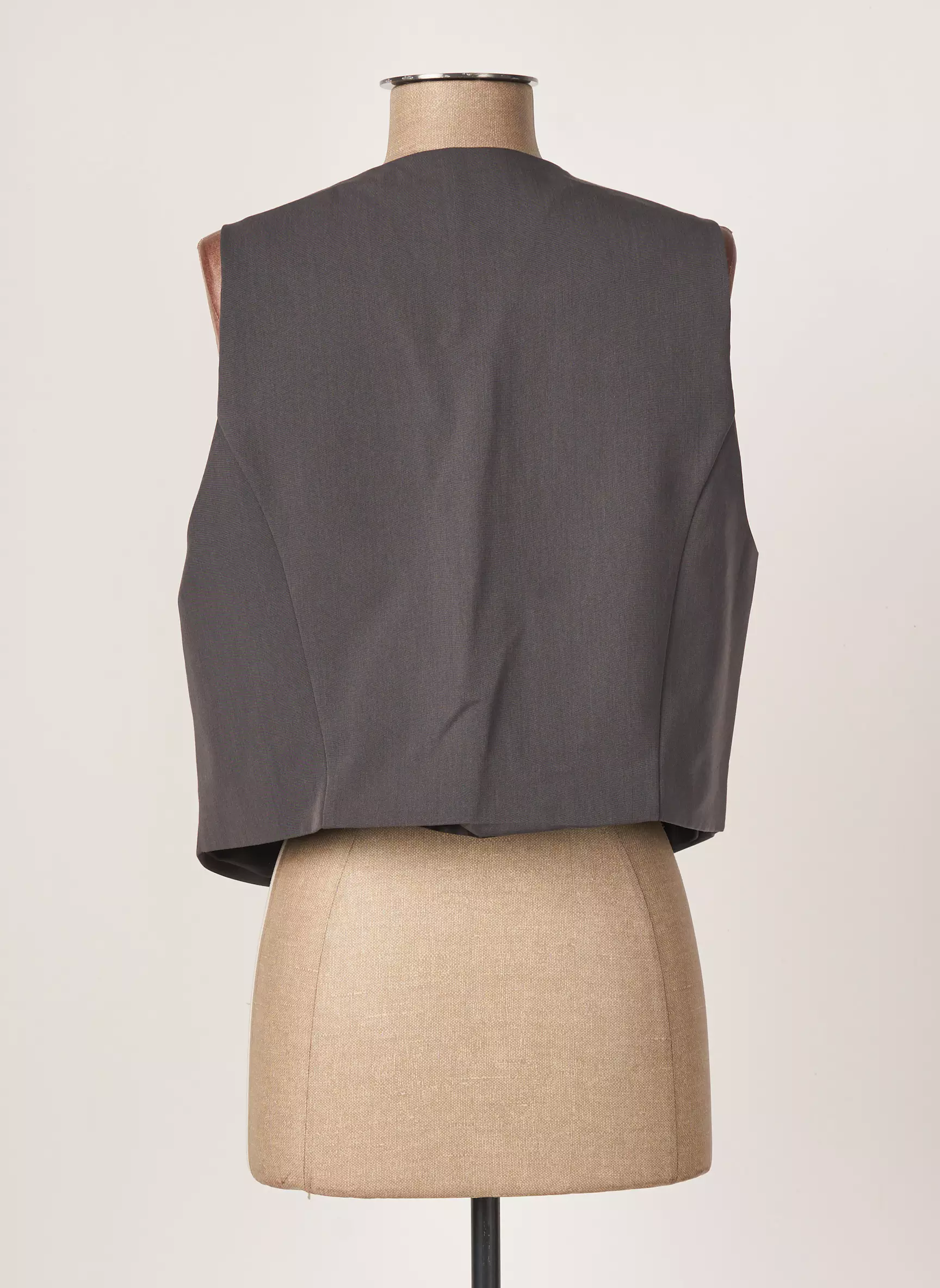 Le Godet Gilet Femme couleur gris