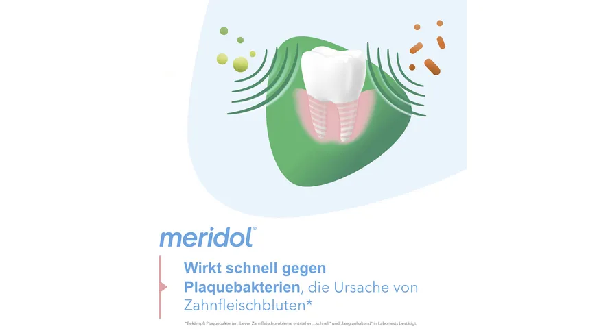 meridol Mundspülung Zahnfleischschutz & Frischer Atem - 12h frischer Atem 400 ml