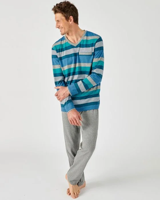 Pyjama rayé maille jersey