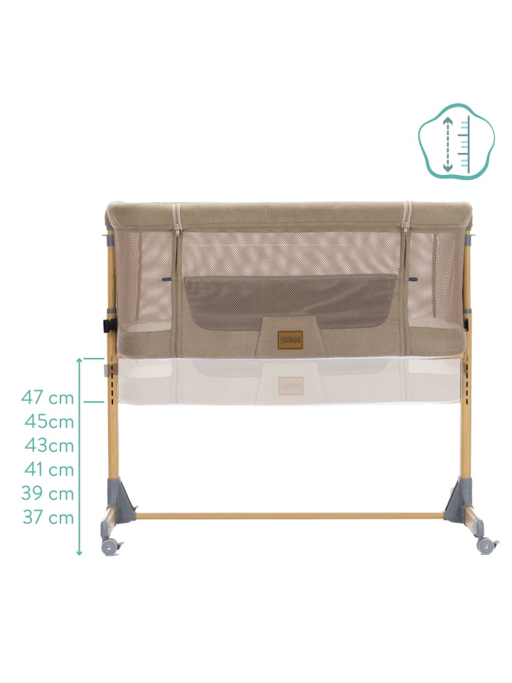 fillikid Beistellbett Air Exklusiv in Caramel günstig kaufen onesize