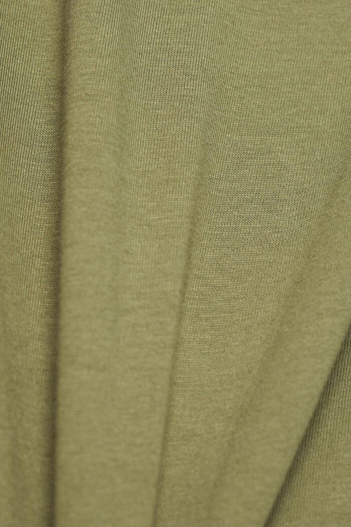T-Shirt aus Baumwolljersey mit Logostickerei