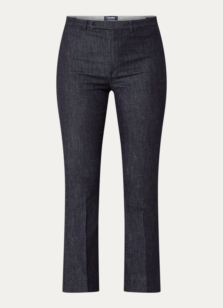 Jean court slim taille mi-haute MaxMara Dahlia avec stretch