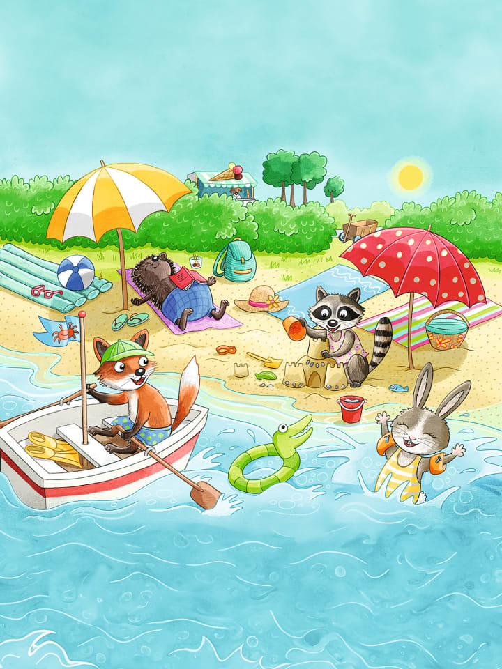 Haba Puzzle Jahreszeiten in mehrfarbig günstig kaufen onesize