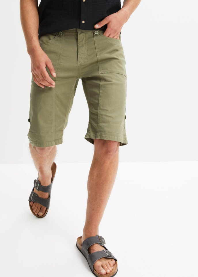 Stretch-Bermuda, Regular Fit