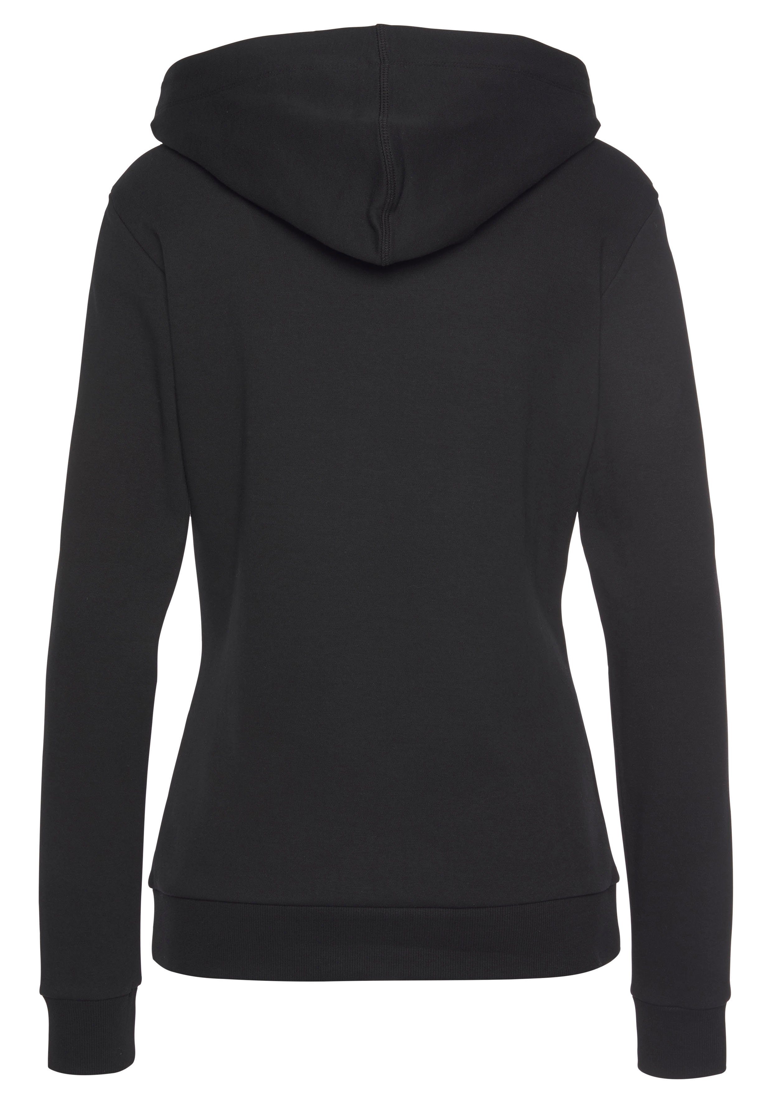 Bench. Loungewear Kapuzensweatshirt mit glänzender Logostickerei, Loungeanzug, Hoodie