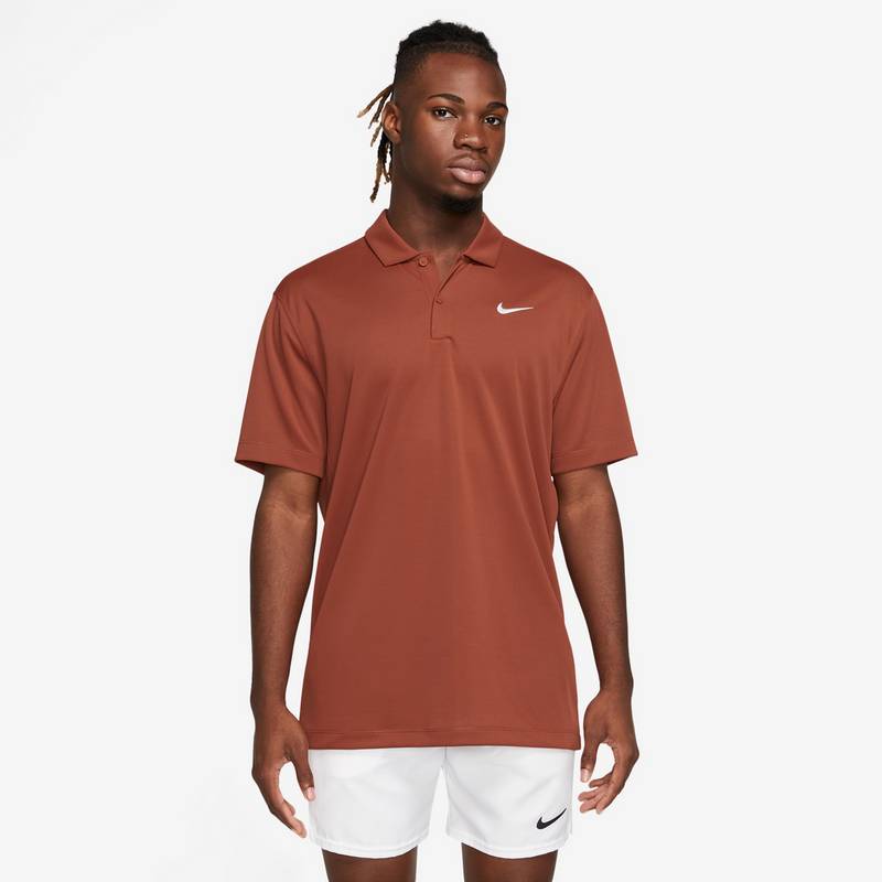 Nike Solid Tennis Polo Herren