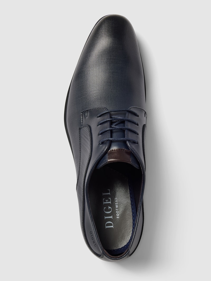 Derby-Schuhe mit Schnürverschluss Modell 'Sio' in marineblau