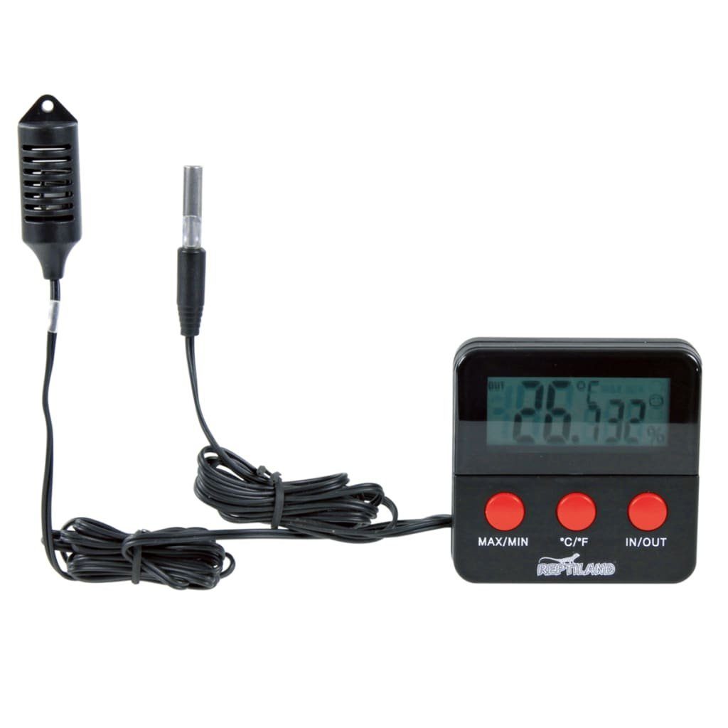 TRIXIE Terrarium Digitales Thermo-Hygrometer 6x6 cm 76114