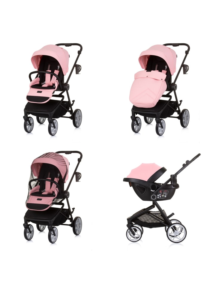 Chipolino 3 in 1 Kombikinderwagen Linea in rosa günstig kaufen onesize
