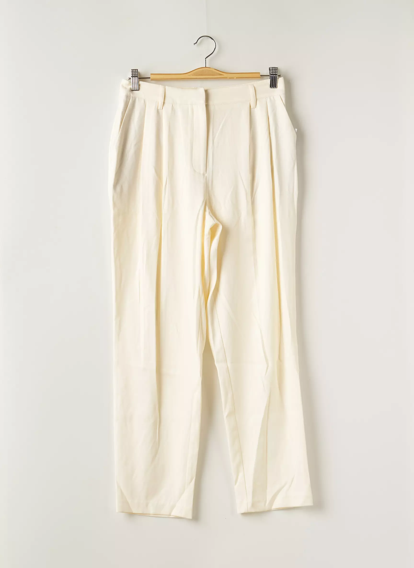 Na Kd Pantalons Droits Femme couleur beige