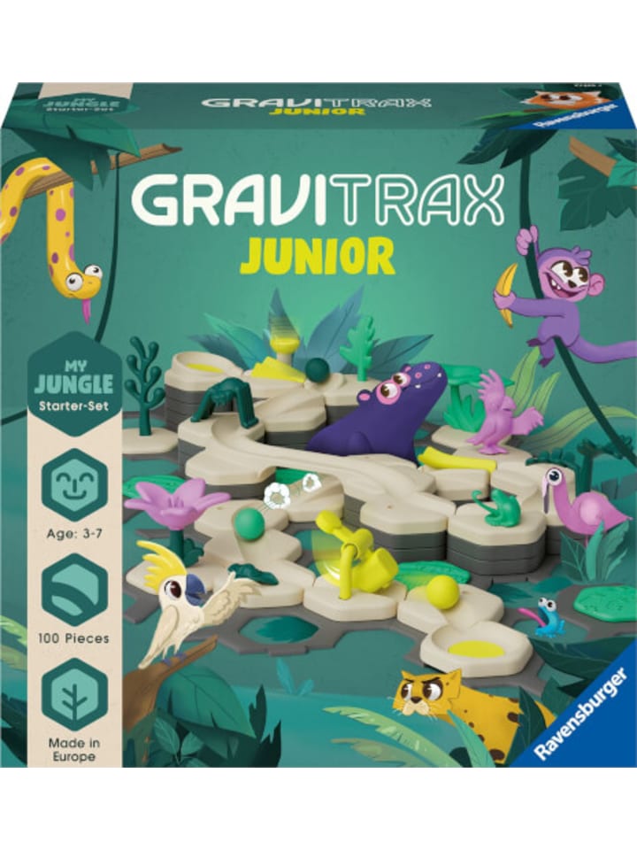 Ravensburger Kugelbahn GraviTrax Junior Starter-Set L Jungle günstig kaufen onesize