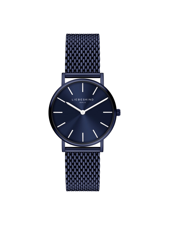 LIEBESKIND BERLIN Armbanduhr in blau günstig kaufen onesize
