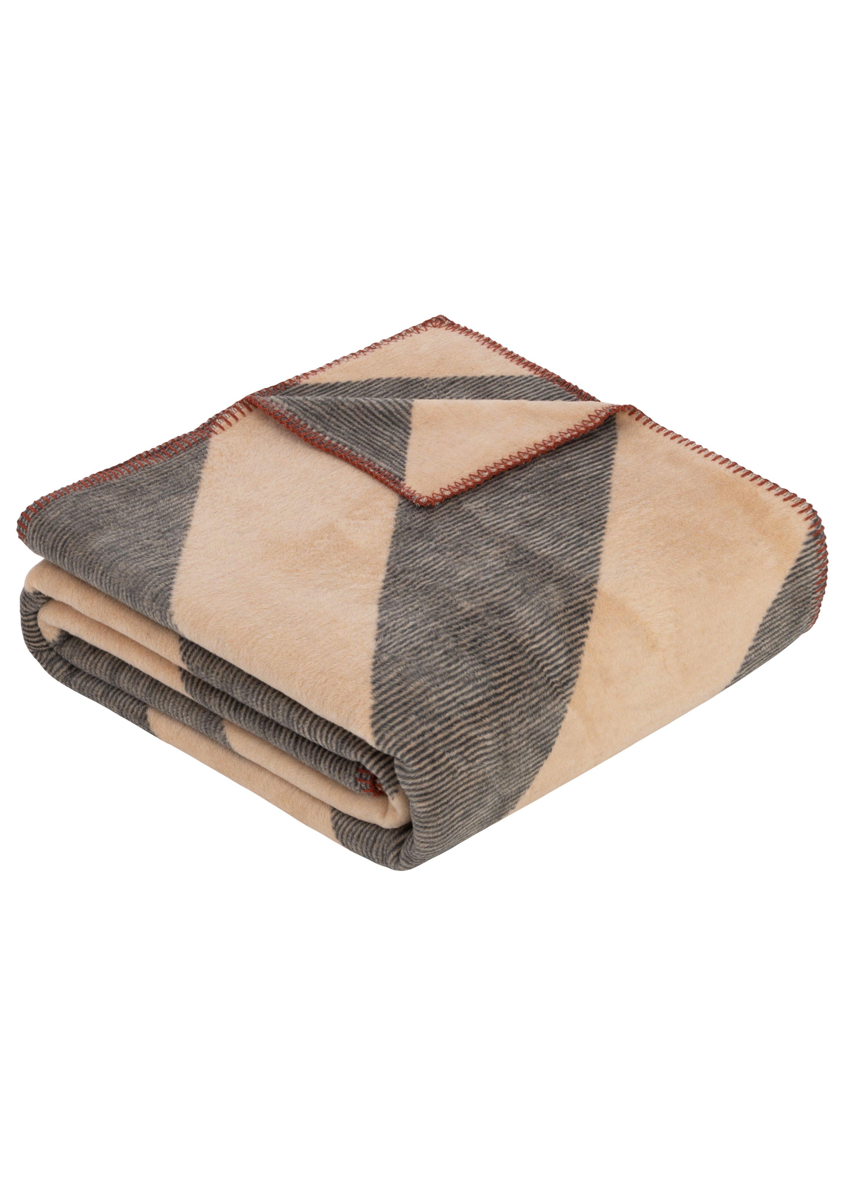 Jacquard-Decke mit Streifenmuster  6008755-380