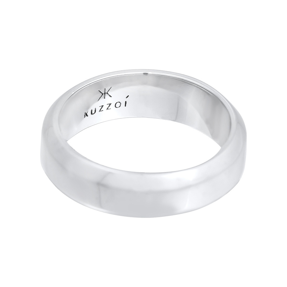 KUZZOI KUZZOI Bague Bracelet homme massif en argent 925 sterling Bague