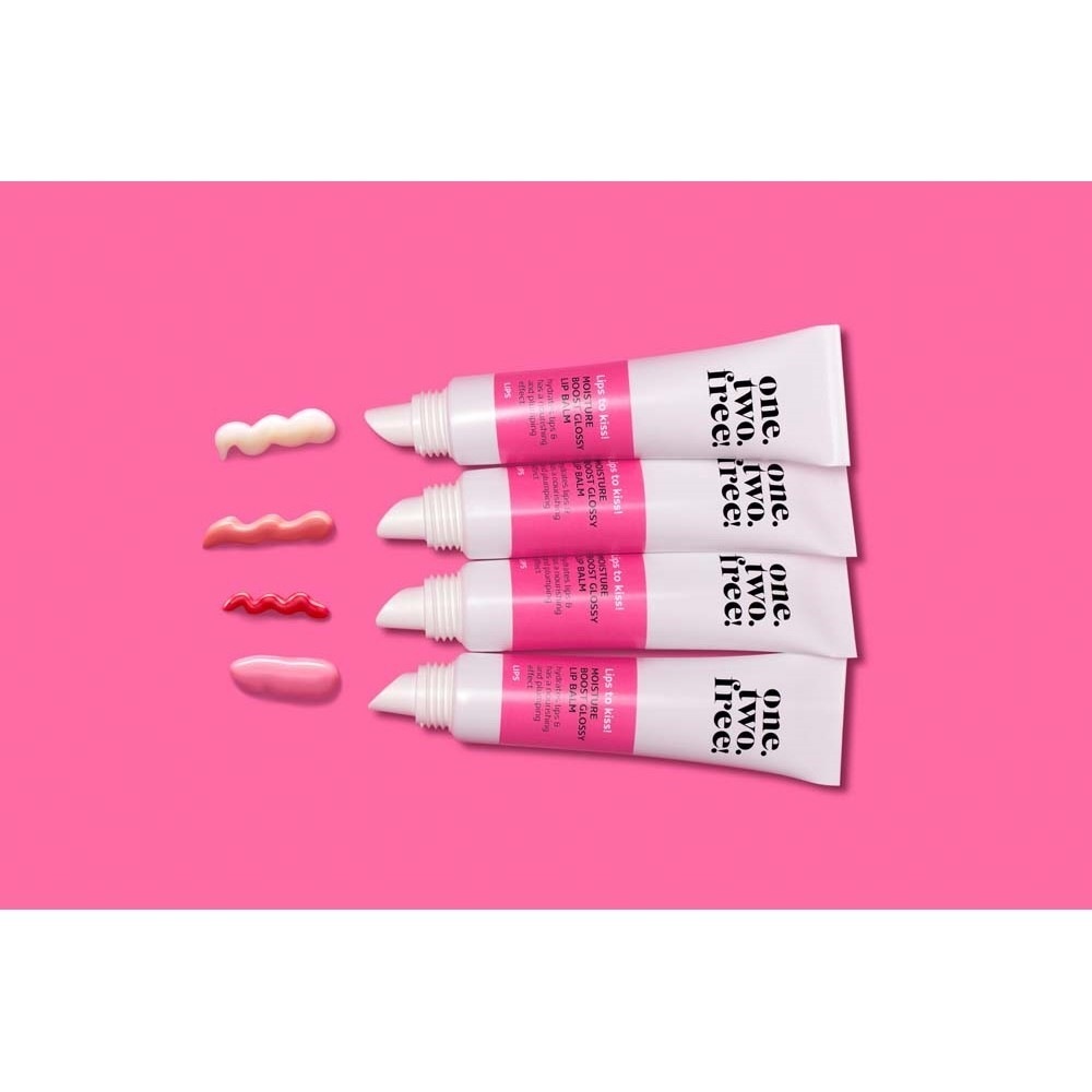 one.two.free! Moisture Boost Glossy Lip Balm