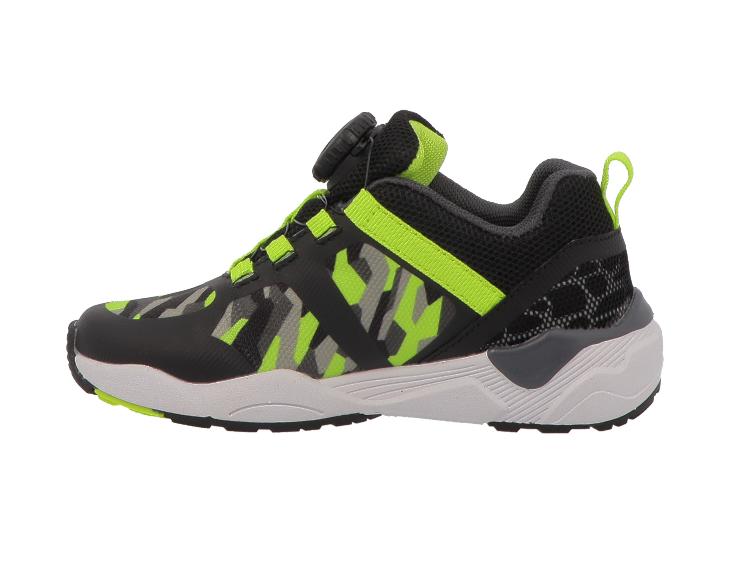Lurchi Sneaker Leuron-TEX YK-ID - black yellow multi