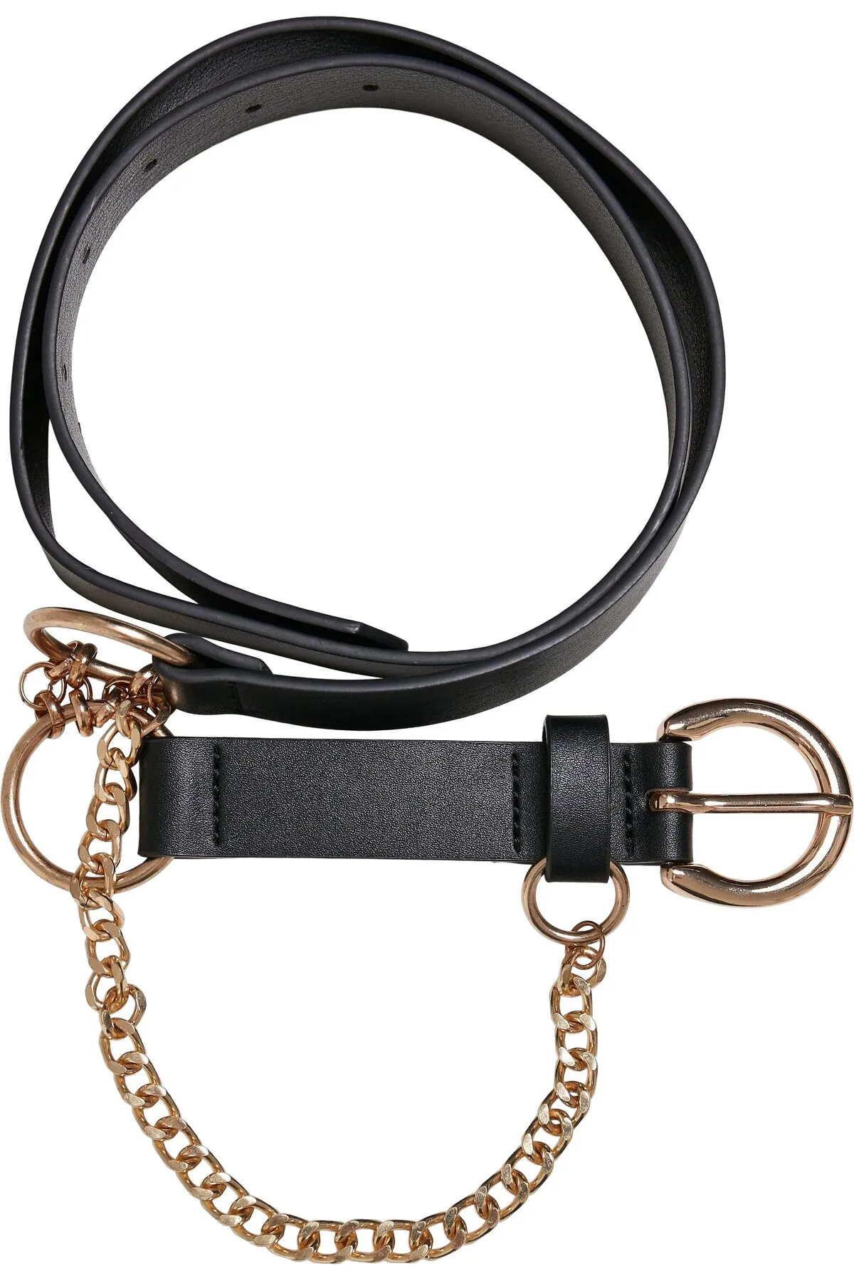 Urban Classics  Accessoires Kunstledergürtel mit Kette