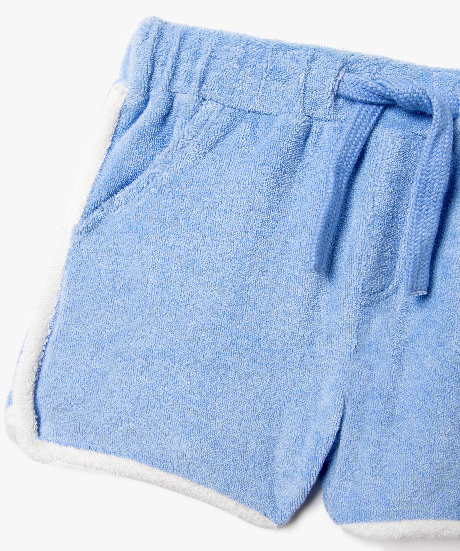 Ensemble bébé Garçon 2 pièces : short + tee-shirt en ép... bleu | GEMO