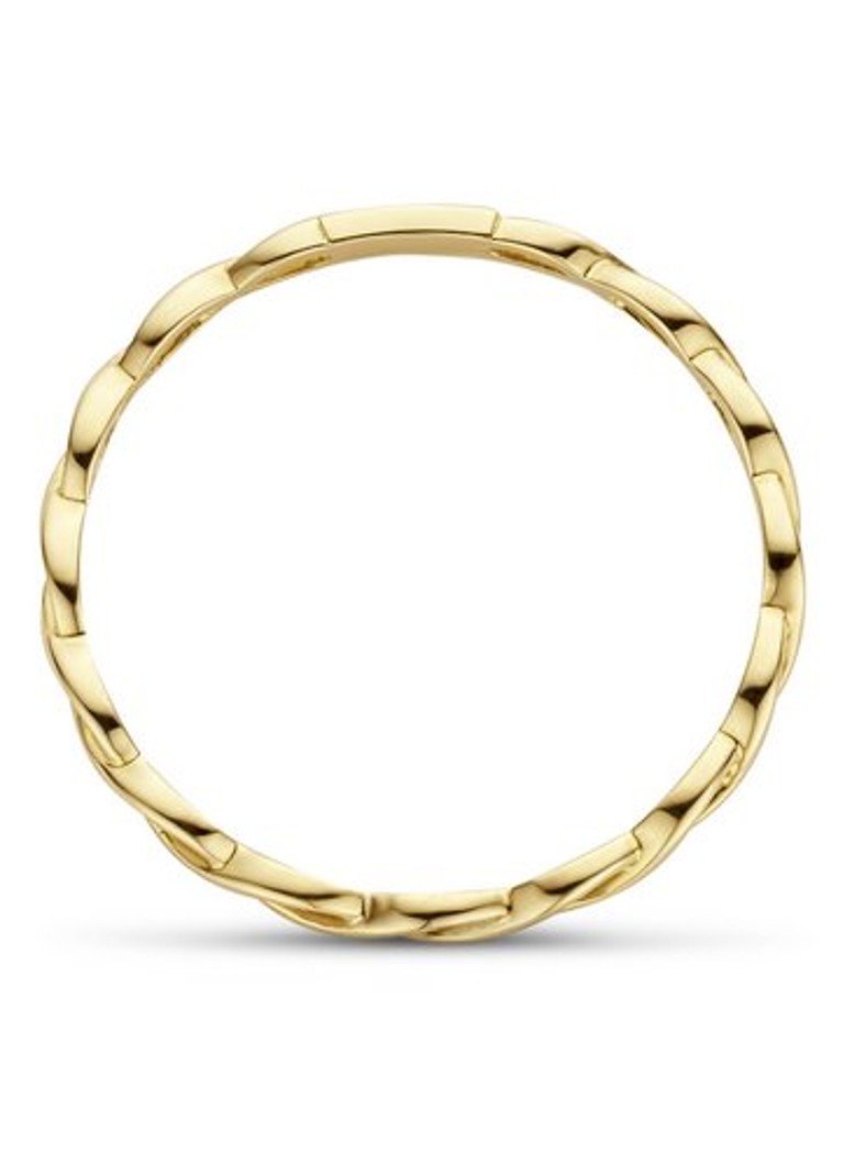 Blush Ring of 14 carat yellow gold 1220YGO