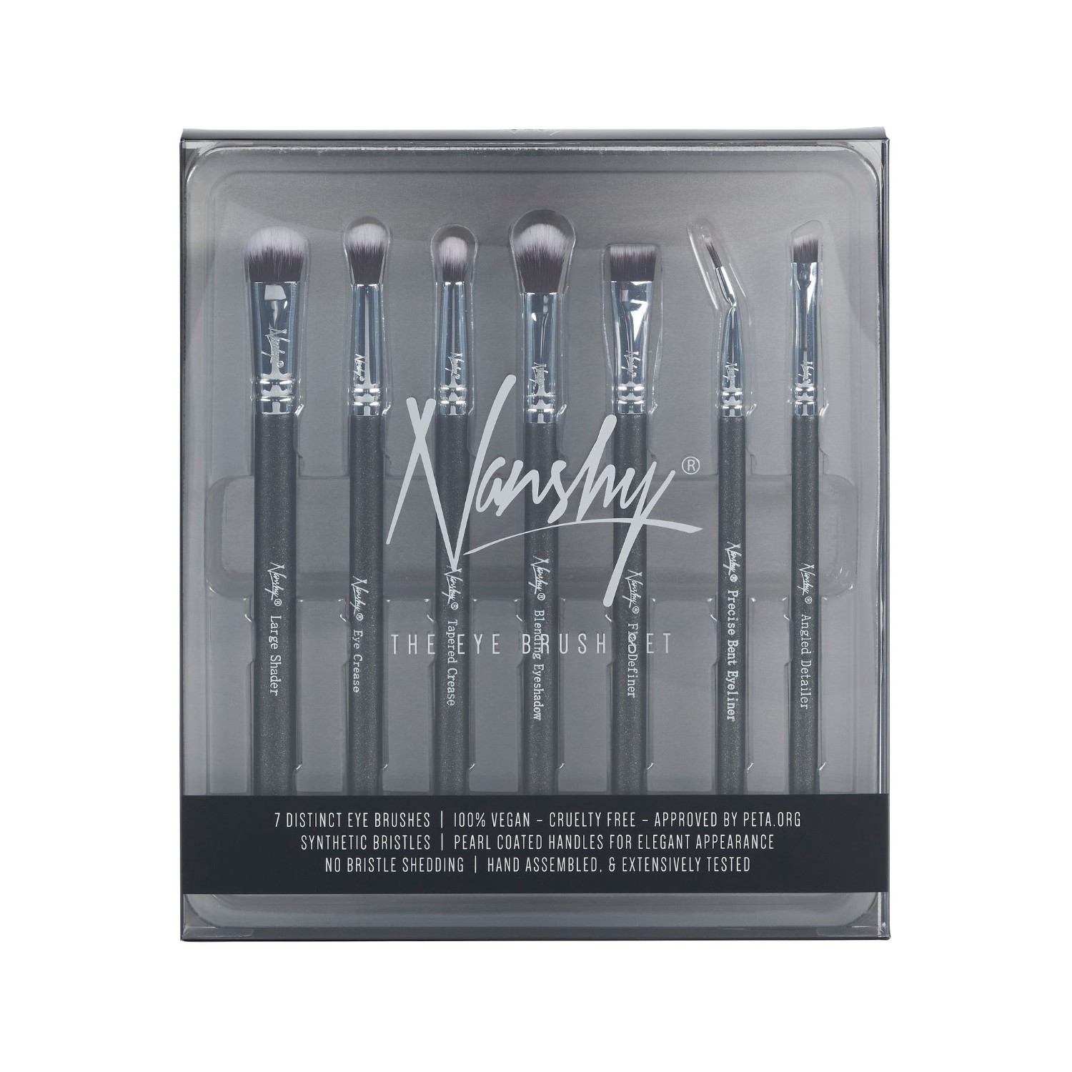 The Eye Brush Set Onyx Schwarz