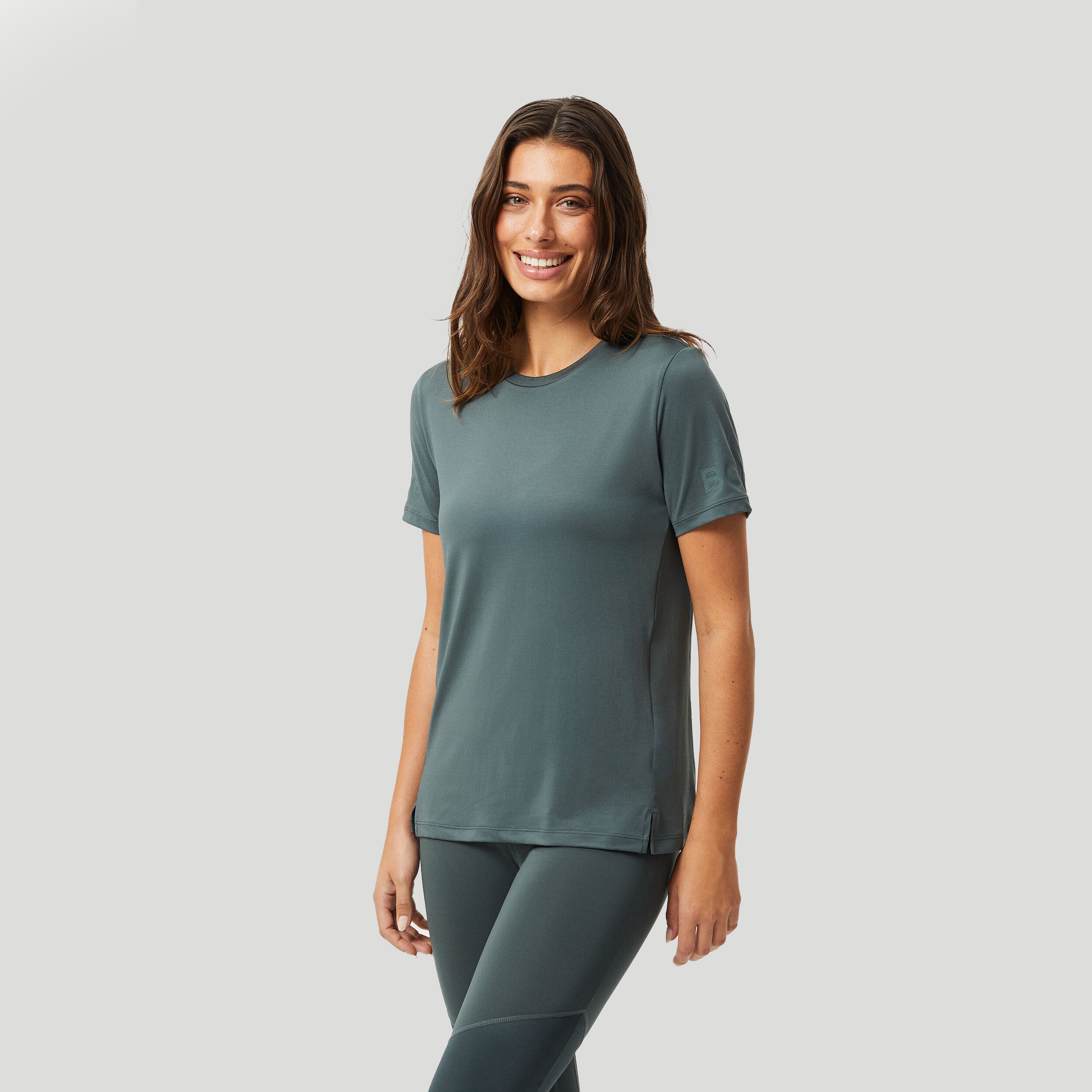 T-Shirt Damen - Dunkelgrün