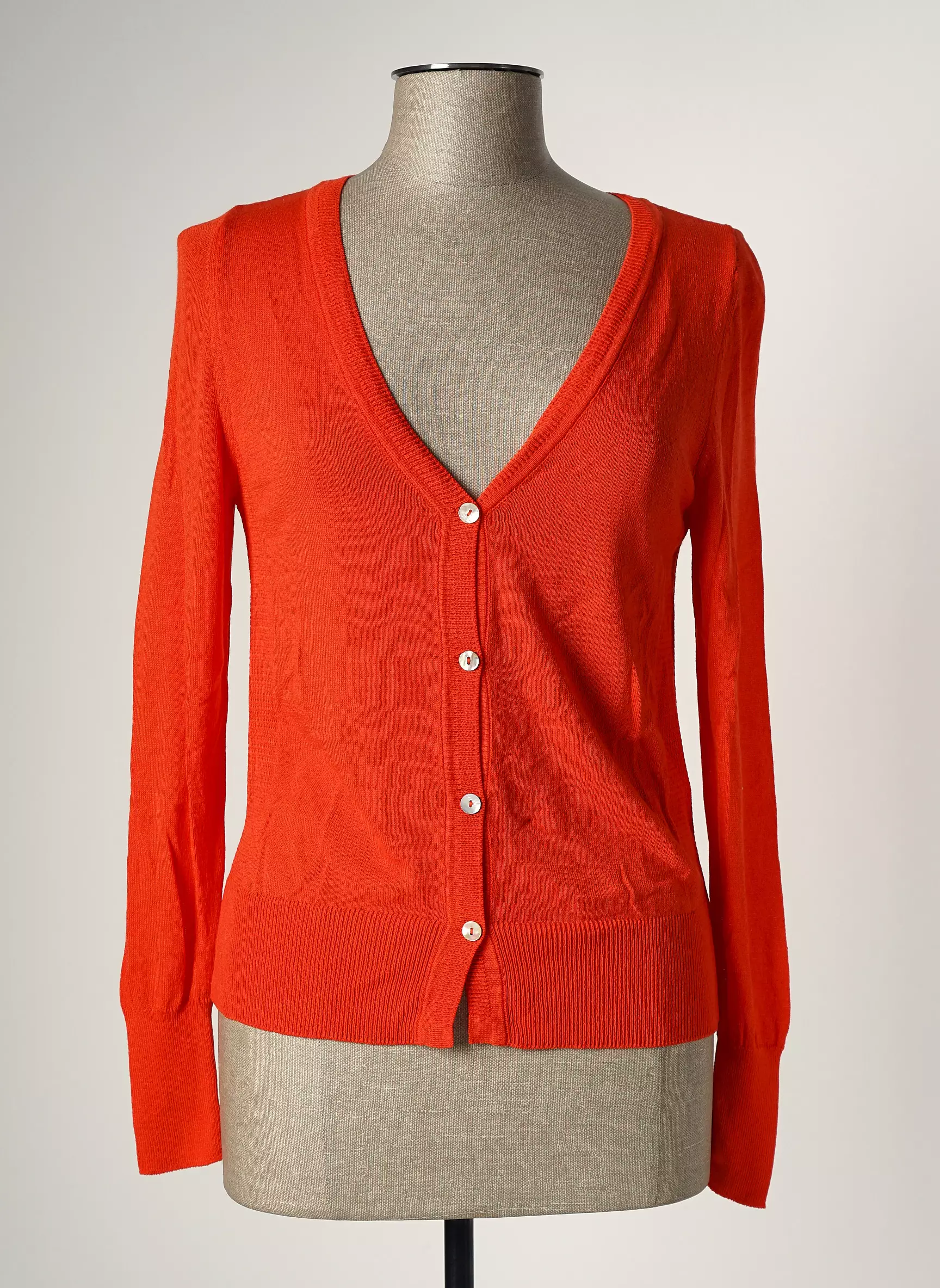 La Fee Maraboutee Cardigans Femme couleur rouge
