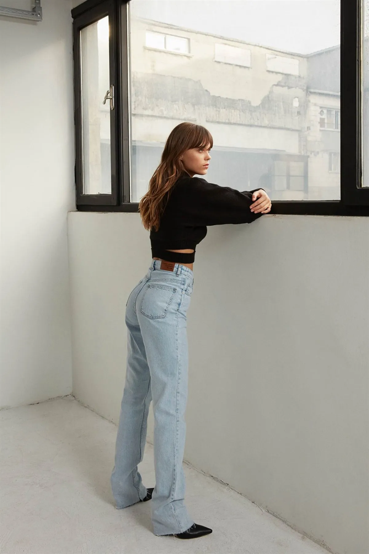 VATKALI  Desert Straight Fit Jeansblau