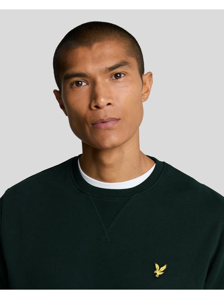 Lyle & Scott Sweatshirt in Grün günstig kaufen