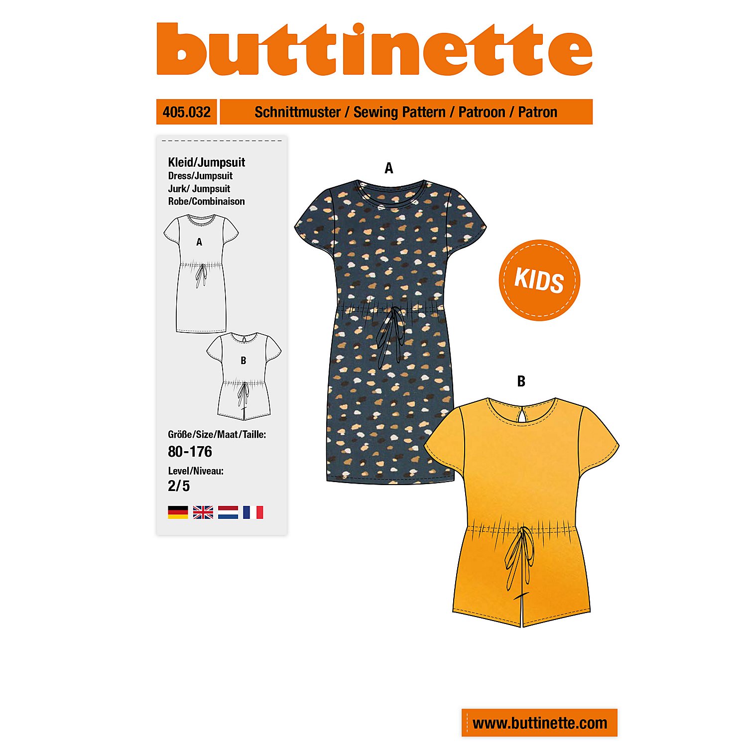 buttinette Schnitt 