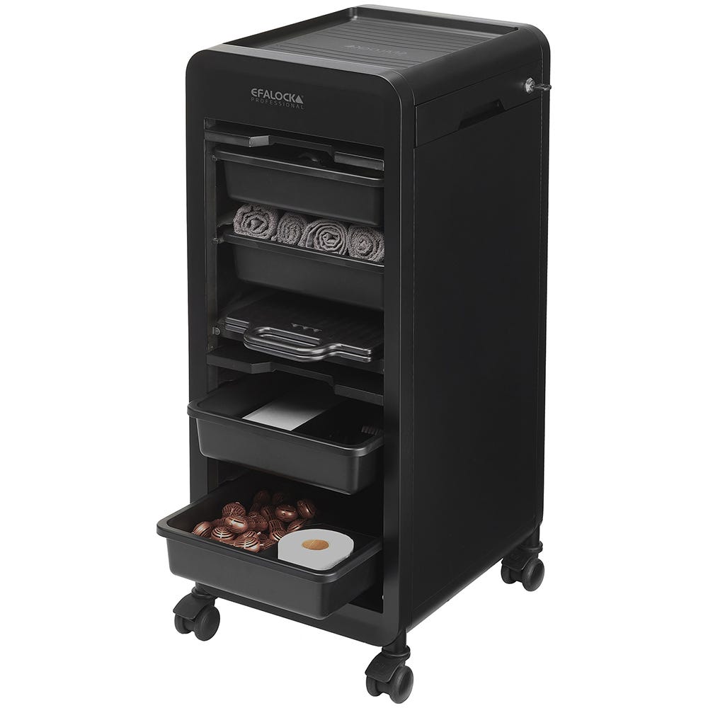 Efalock eNOBILE Trolley schwarz