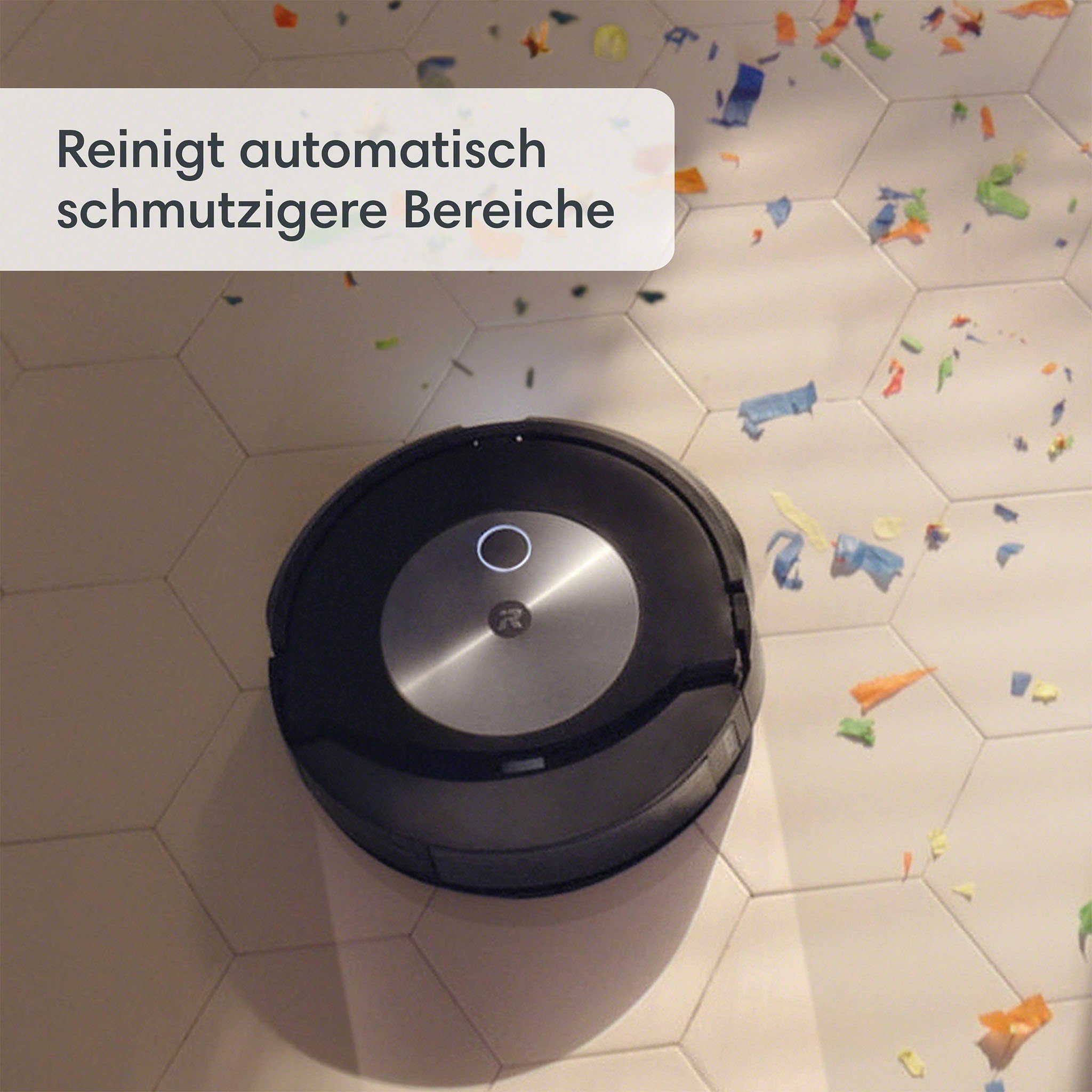 iRobot Saugroboter Roomba Combo j7 (c715840), Saug- und Wischroboter