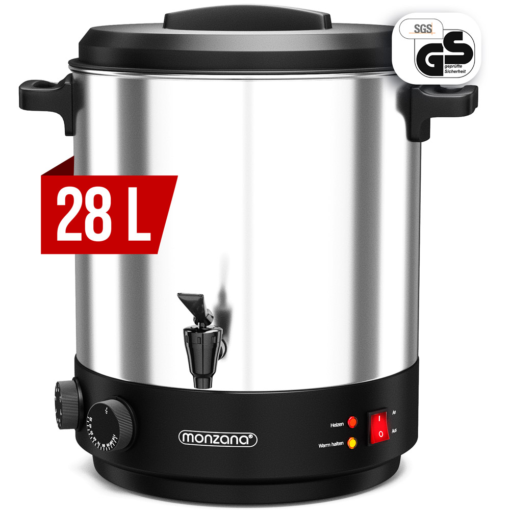 Monzana Einkochautomat 28L mit Timer