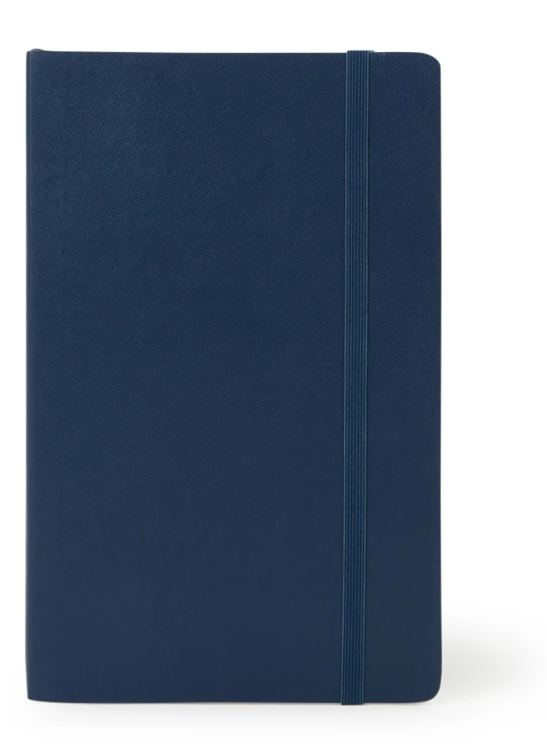 Taccuino Moleskine a righe grandi color zaffiro