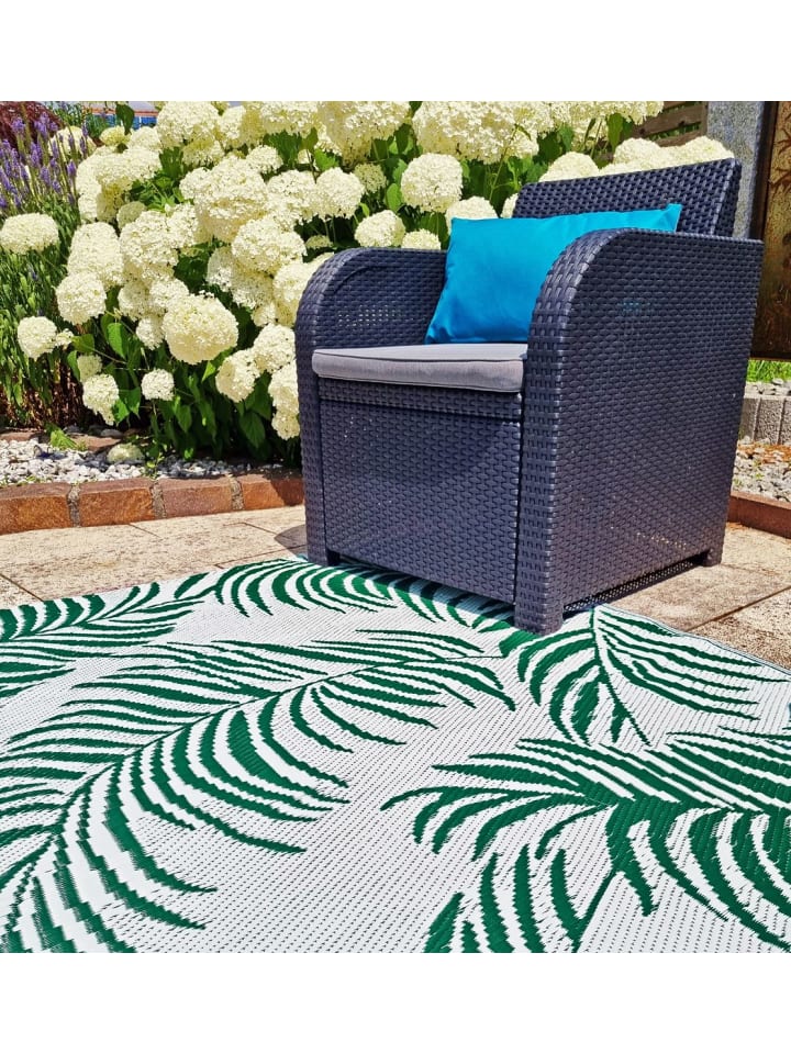 JACK Outdoor Teppich 120x180cm In- & Outdoor in Dschungl Grün günstig kaufen 120x180cm