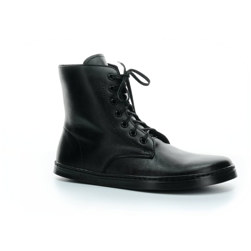 Peerko Go Vegan Black Barfußstiefeletten