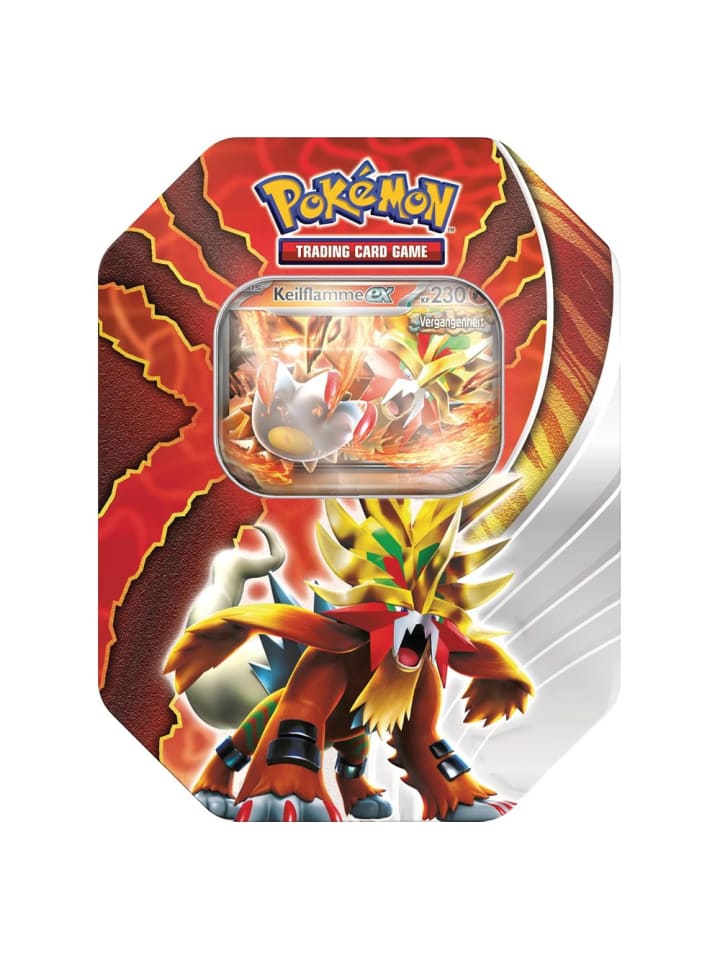 Pokémon Tin Box Keilflamme | Pokemon | Sammel-Karten | Kollektion deutsch günstig kaufen onesize