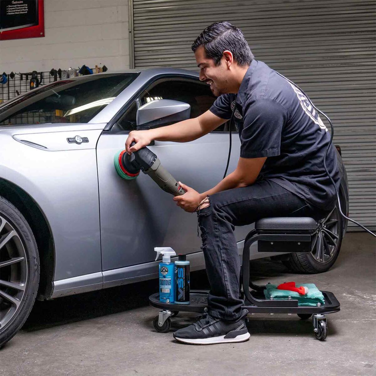 Chemical Guys Soft Stool Ultimate Detailing Rollwagen