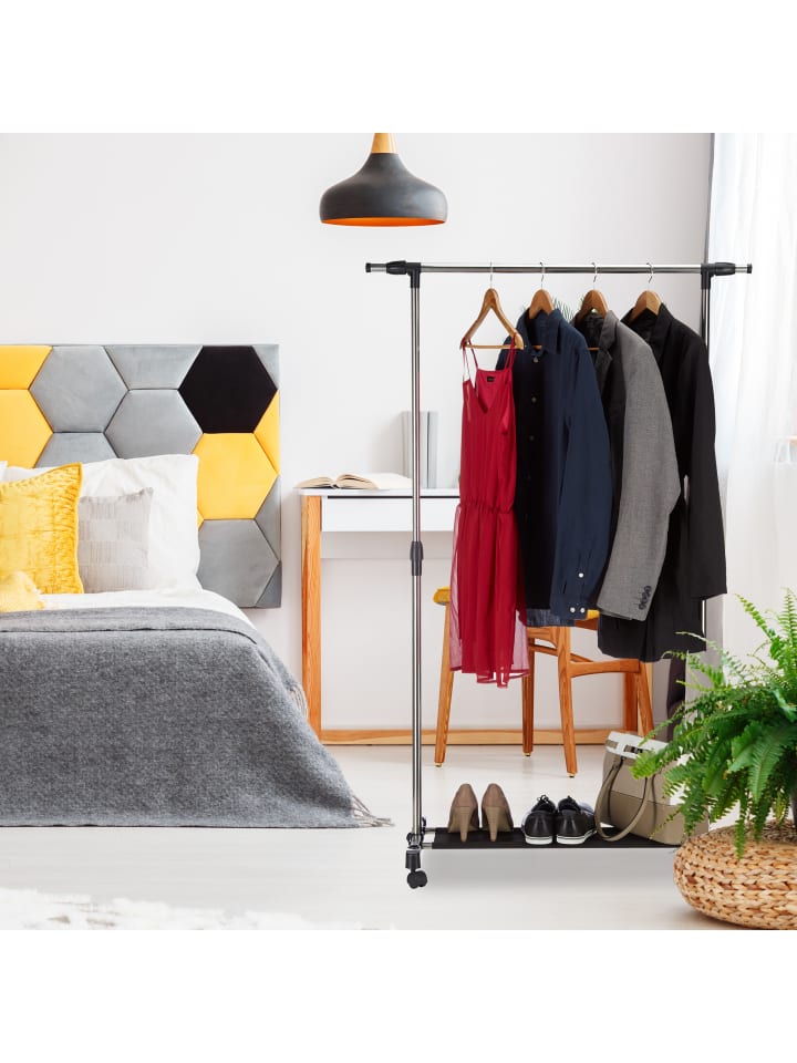relaxdays Kleiderständer in Silber günstig kaufen onesize