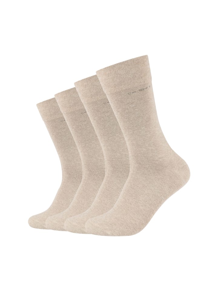 camano Socken bamboo 4er Pack ca-soft in nature melange günstig kaufen